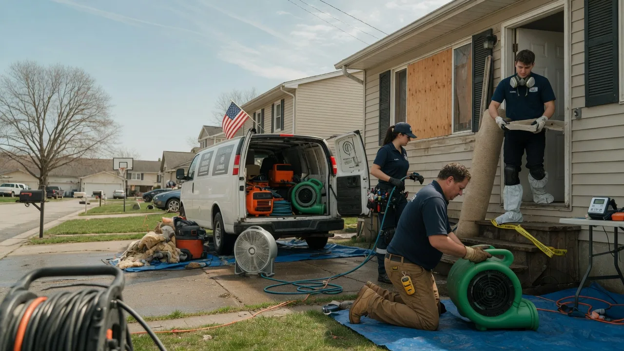 Water Damage Restoration in Lexington, OK near me